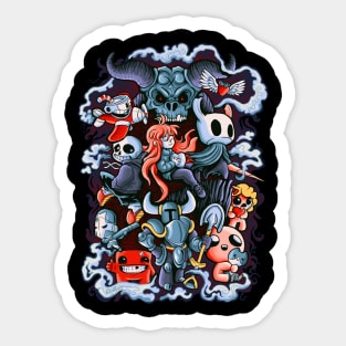 Indie Party Games Sticker